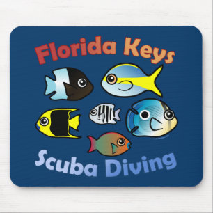 Mousepad Florida Keys Scuba Diving