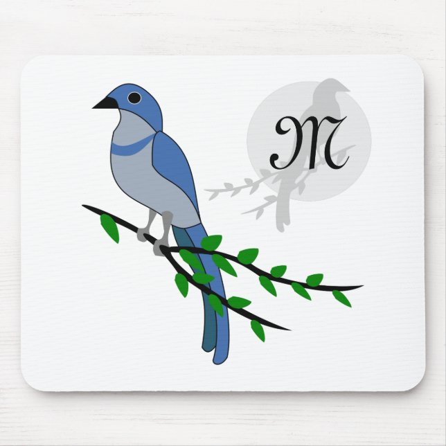 Mousepad Flórida Scrub Jay Monographic Crest (Frente)