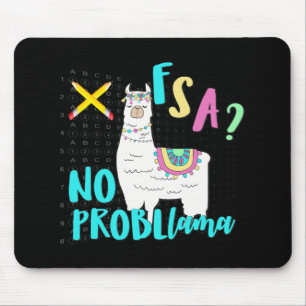 Mousepad Flórida State Test Day Llama For Students