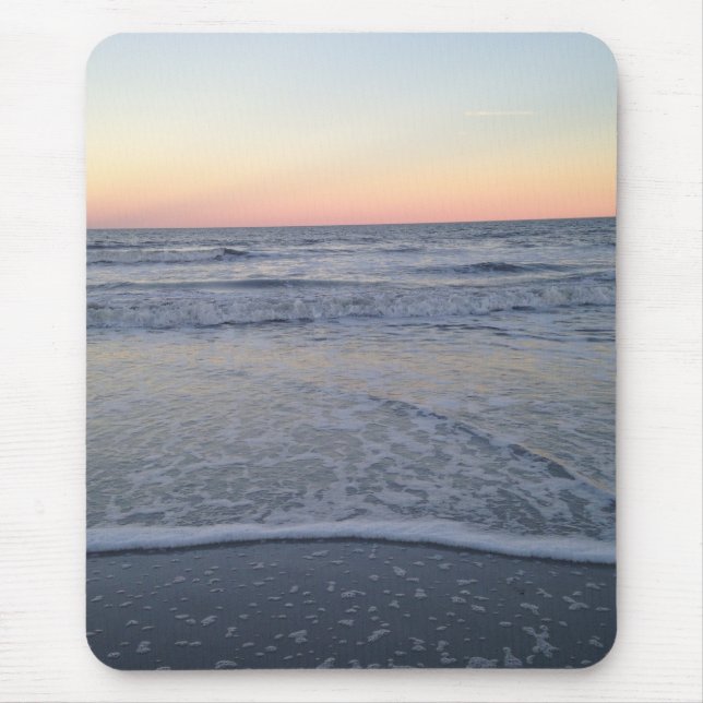 Mousepad Flórida Sunset Beach Ocean Photo (Frente)