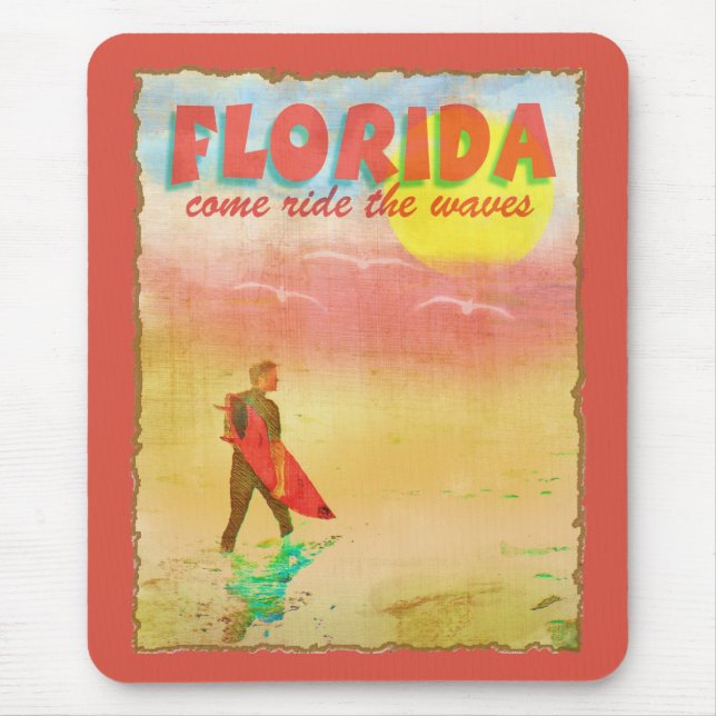 Mousepad Florida Surfer (Frente)