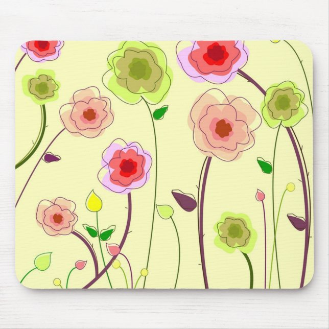 Mousepad Flower power (Frente)