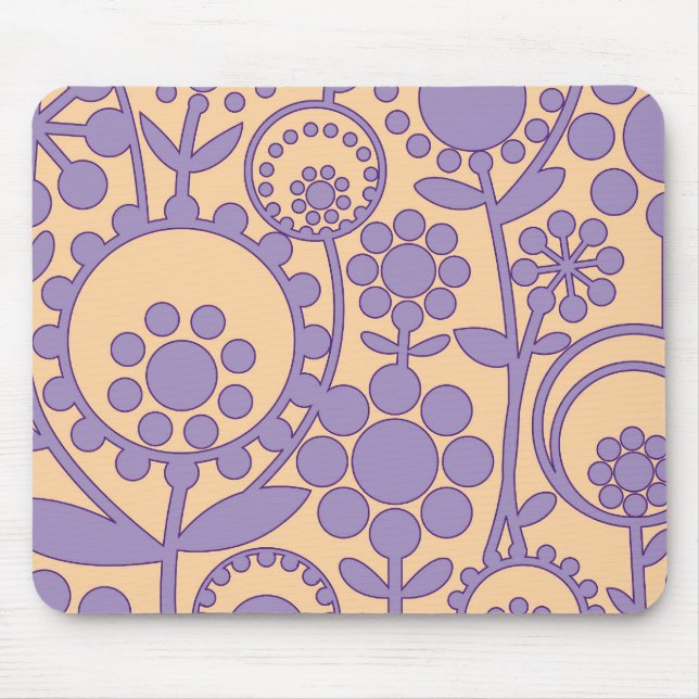 Mousepad flowerpower 4 (Frente)