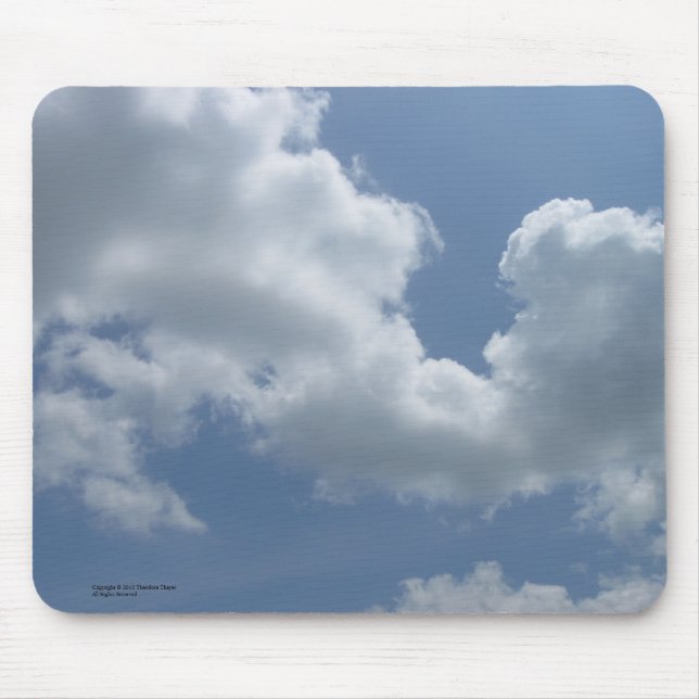Mousepad Fluffy Clouds (Frente)