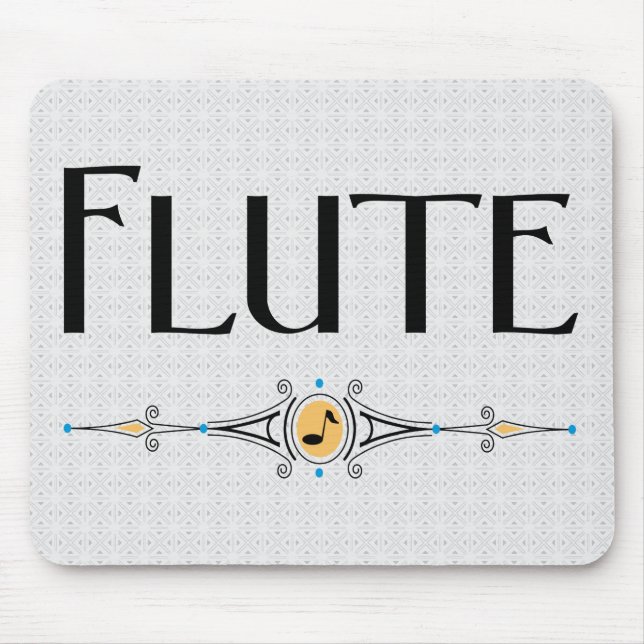 Mousepad Flute Decorative Line (Frente)