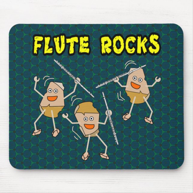 Mousepad Flute Rocks (Frente)