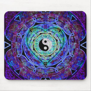 Mousepad Fluxo de energia de Yin Yang