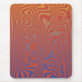 Mousepad Fluxo de Sonho l Padrão Abstrato Trippy - No. 01