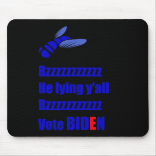 Mousepad Fly Kamala Harris Mike Pence Debate Eleição 2020