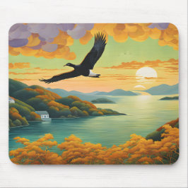 Mousepad Flying Home