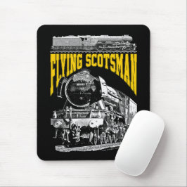 Mousepad Flying Scotsman 1923 LNER Train. Steam Locomotive.