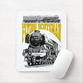 Mousepad Flying Scotsman Steam Locomotive. 1923 LNER Train