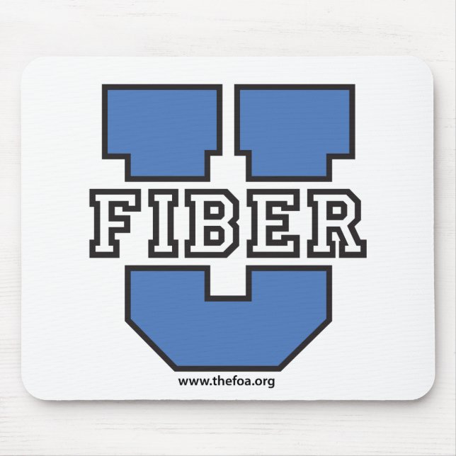 Mousepad FOA - Tapete do rato da fibra U (Frente)