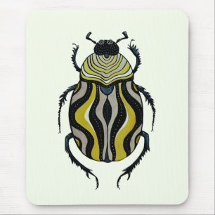 Mousepad Foco Legal com Inseto de besouro