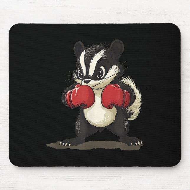 Mousepad Fodica Engraçada Com Luvas De Boxing Para Meninos  (Frente)