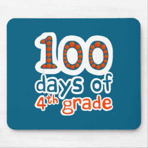 Mousepad Fofo 100 Dias de Grau Esportivo Dia 4º 100º Basque