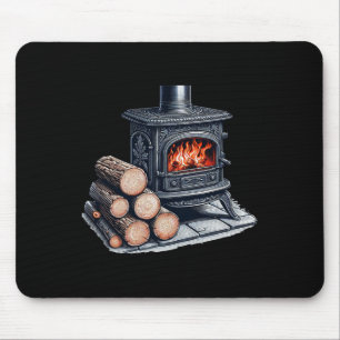 Mousepad Fogão a Lenha