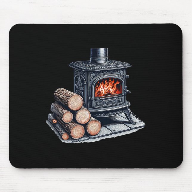 Mousepad Fogão a Lenha (Frente)