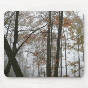 Mousepad Foggy Fall na Pensilvânia Autumn Nature