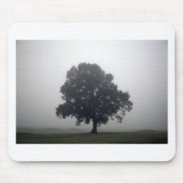 Mousepad Foggy Tree
