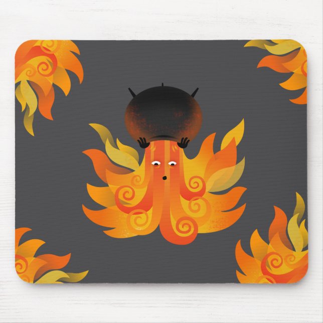 Mousepad fogo (Frente)