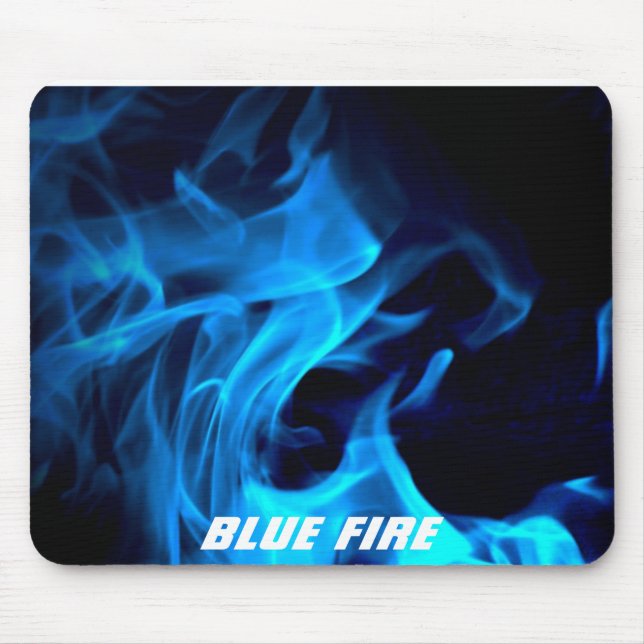 Mousepad Fogo azul (Frente)