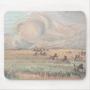 Mousepad Fogo da pradaria de Missouri