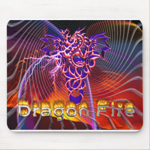 Mousepad Fogo de Dragão 