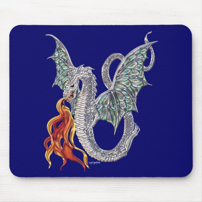Mousepad Fogo do dragão (Frente)