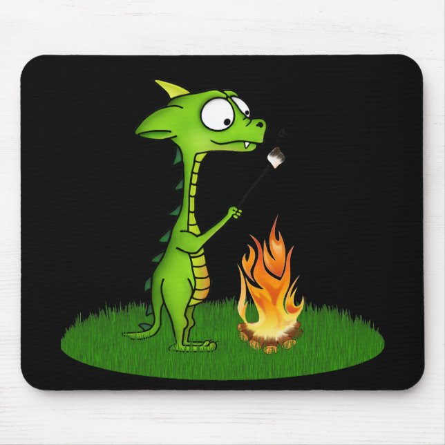 Mousepad Fogo Dragão (Frente)