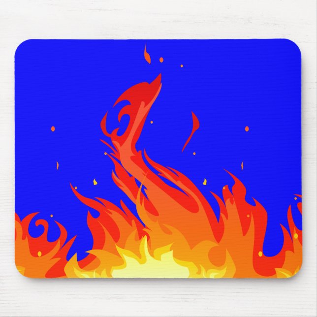 Mousepad Fogo e Enxofre (Frente)