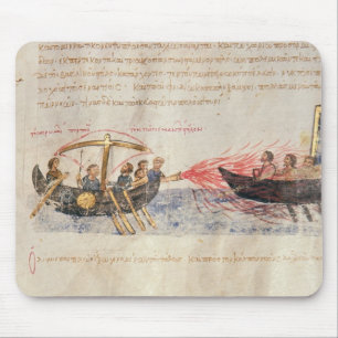 Mousepad Fogo grego (velino)