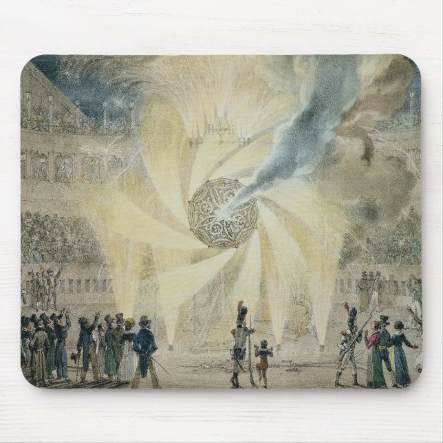 Mousepad Fogos-de-artifício (Frente)