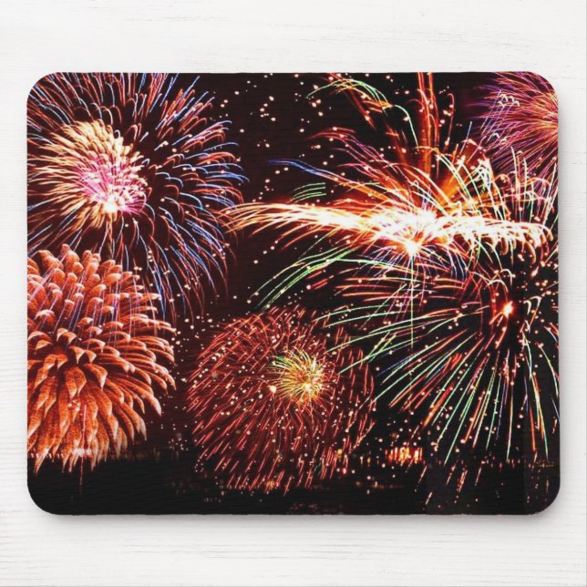 Mousepad Fogos de artifício (Frente)