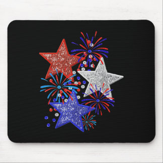 Mousepad Fogos de Artifício de 4 de Julho