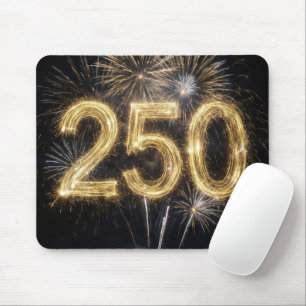 Mousepad Fogos de Artifício do 250º Aniversário da América