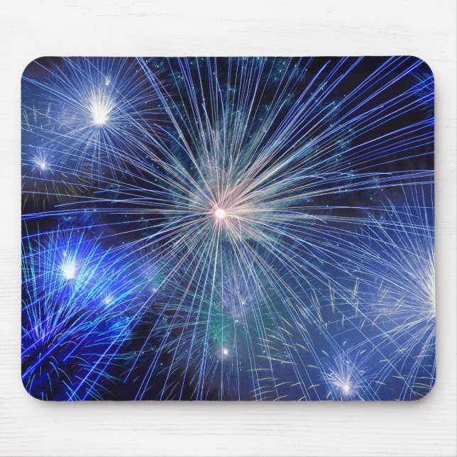 Mousepad Foguetes de fogo (Frente)