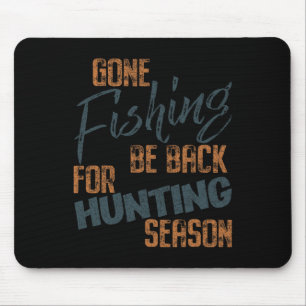 Mousepad Foi Pescar O Pé Para Caçarem Pescador Da Estação