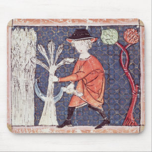 Mousepad Fol.58v julho: A colheita