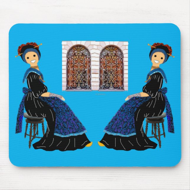 Mousepad Folclore de Franche-Comté, França (Frente)