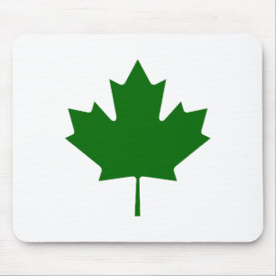 Mousepad Folha de bordo DkTransp verde os presentes de Zazz