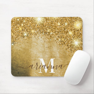 Mousepad Folha de ouro e folga