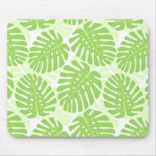 Mousepad Folhas da planta tropical - teste padrão de