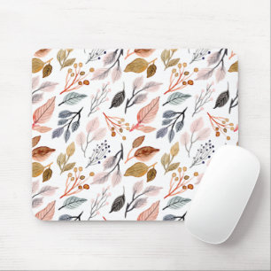 Mousepad folhas de árvore