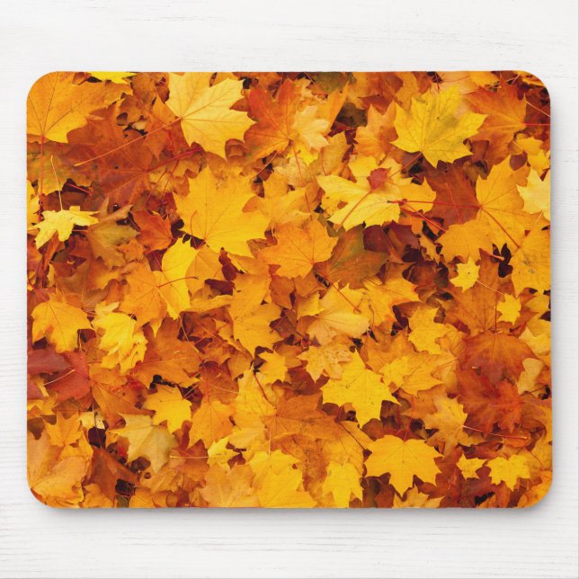 Mousepad Folhas de Ouro de Verão na Índia (Frente)