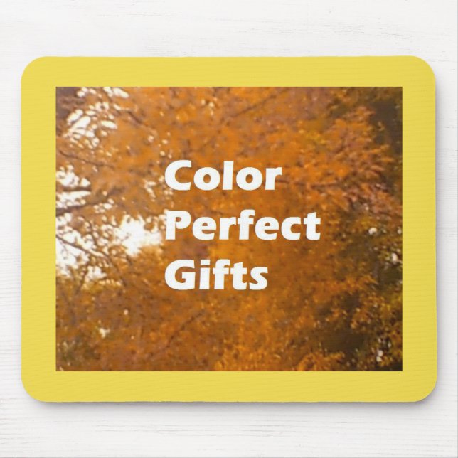 Mousepad Folhas de outono (Frente)