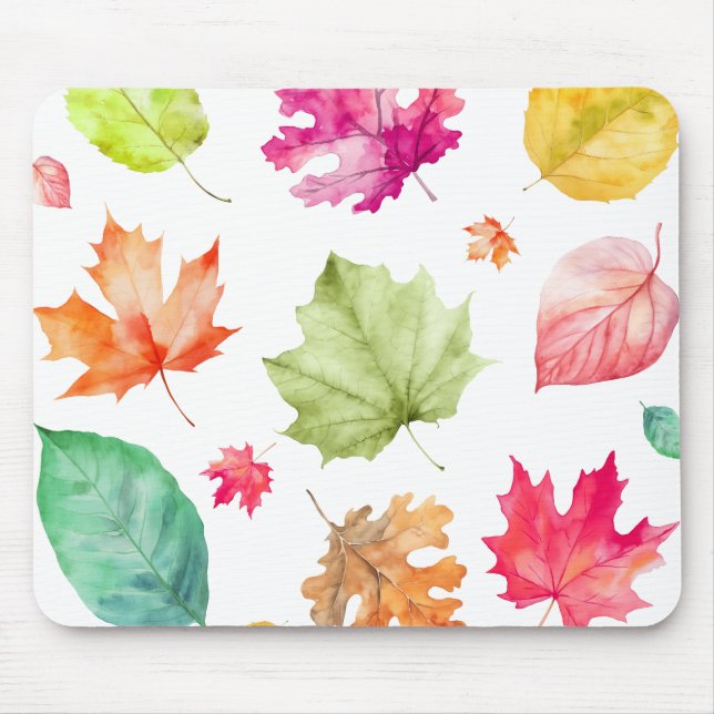 Mousepad Folhas de outono (Frente)