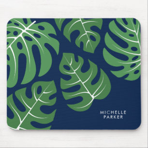 Mousepad Folhas de palmeira de Monstera