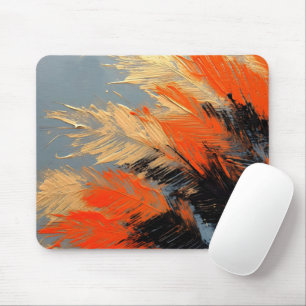Mousepad Folhas de Palmeira – Movimento Tropical Abstrato