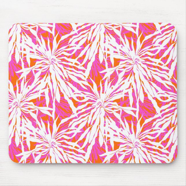Mousepad Folhas de palmeira tropicais (Frente)